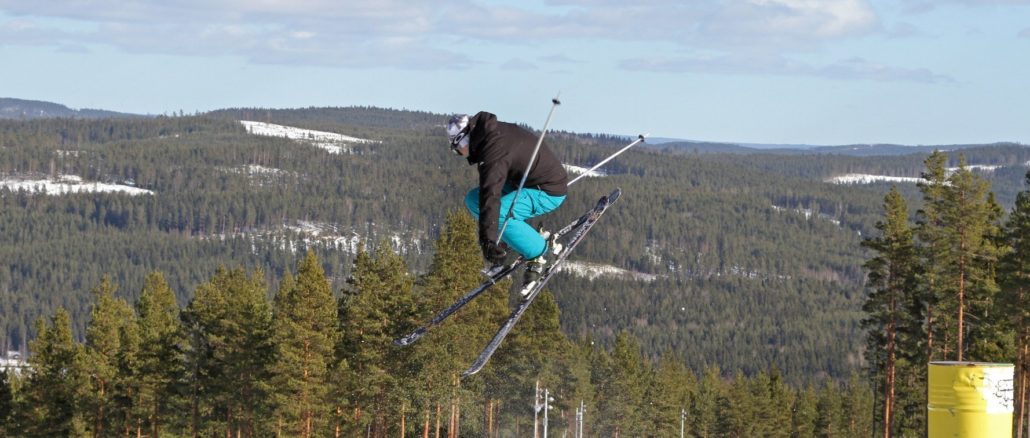 Falun Bjursås Ski Skisprung©Visit Södra Dalarna