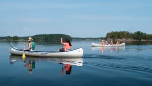 Kanufahren Schweden Familienurlaub