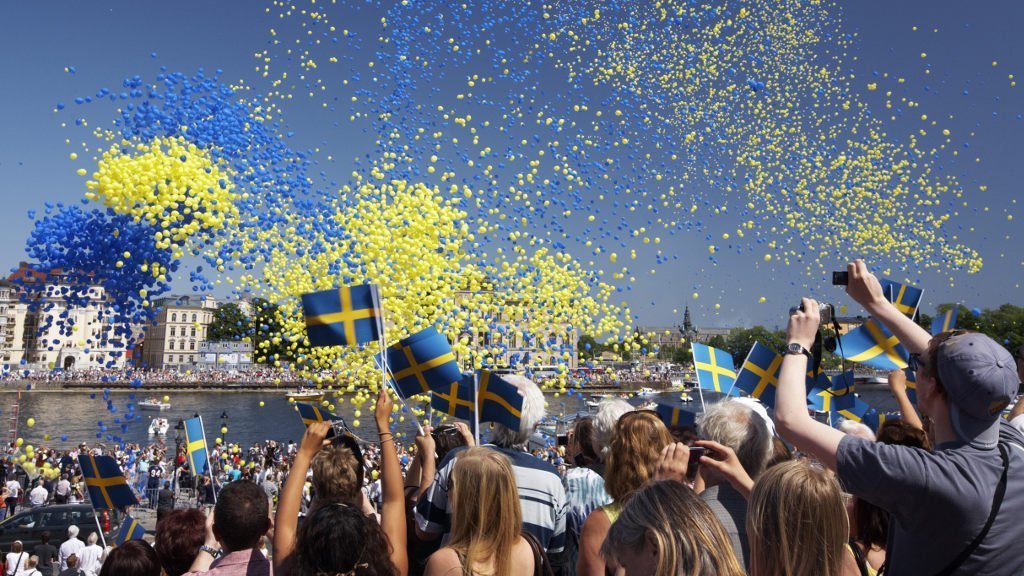 Nationalfeiertag Schweden am 06. Juni Tag der