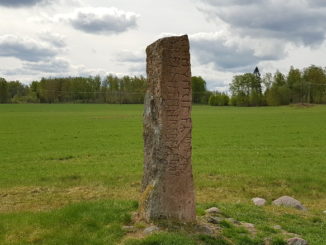 Wikinger in Schweden Runenstein